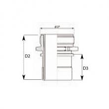 TYPE PLGA - FEP or PFA Lined Fittings