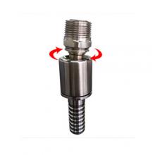 TYPE BS - 360° ball swivel adapter