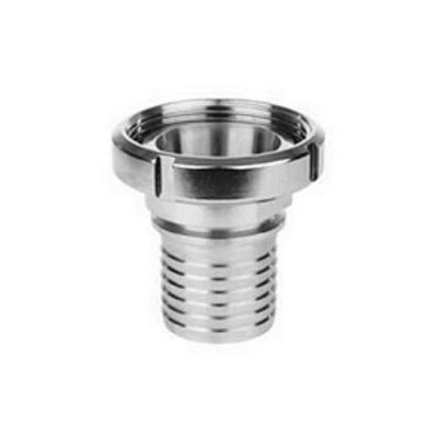 TYPE DFNT - DIN Female fitting with toothed hose shank with nut