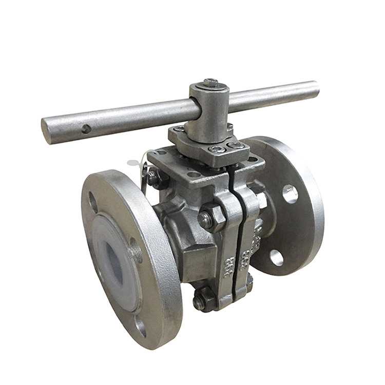 FEP or PFA Lined Ball Valve