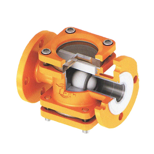 FEP or PFA Lined Check Valve