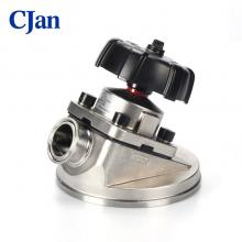 Manual Stainless Steel Sanitary Tank Bottom Membrane Diaphragm Valve