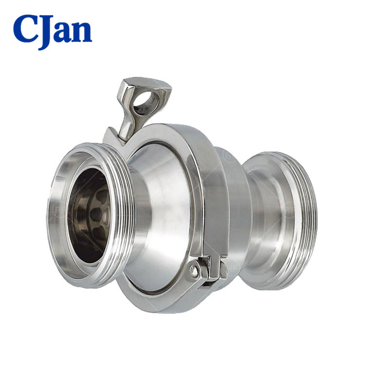 Food Grade Threaded Spring Check Valve