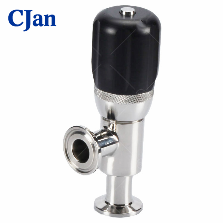 Sanitary Stainless Steel Pressure Air Relief Safety Valve