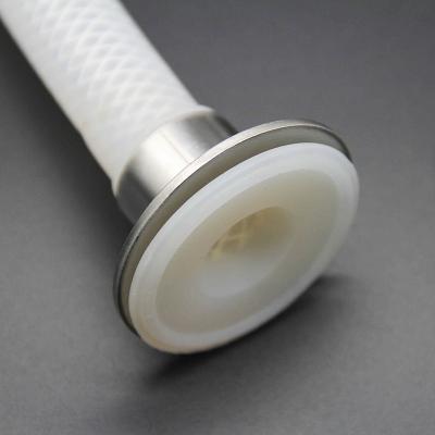 Silicone Hose with Lined Tri-clamp Assembly