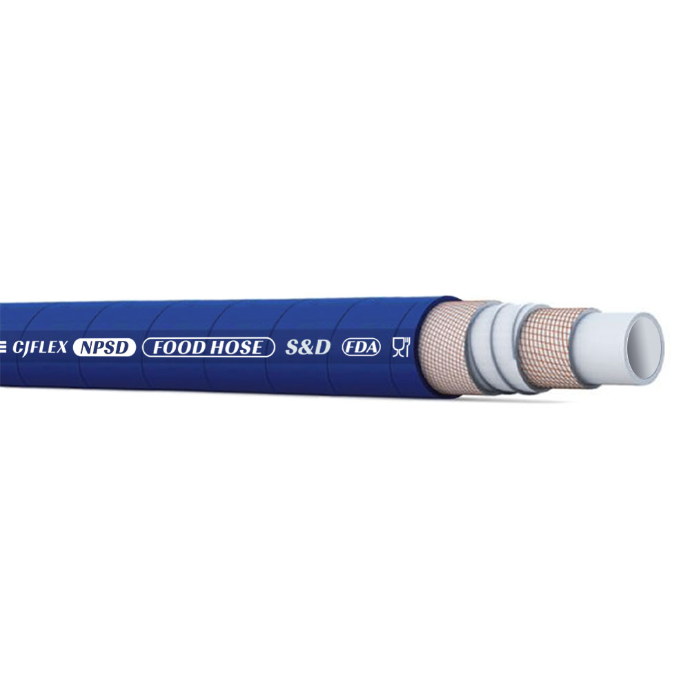 TYPE NPSD - Food Grade Anti-Crushing Rubber Hose