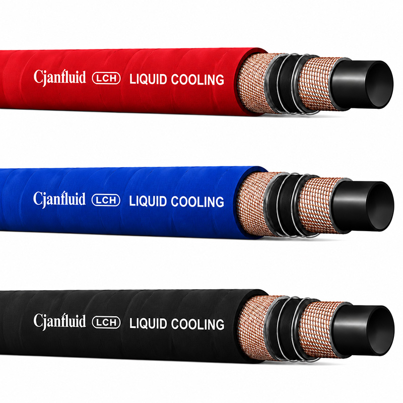 Fire-Resistant Rubber Hose  for Data Center Liquid Cooling