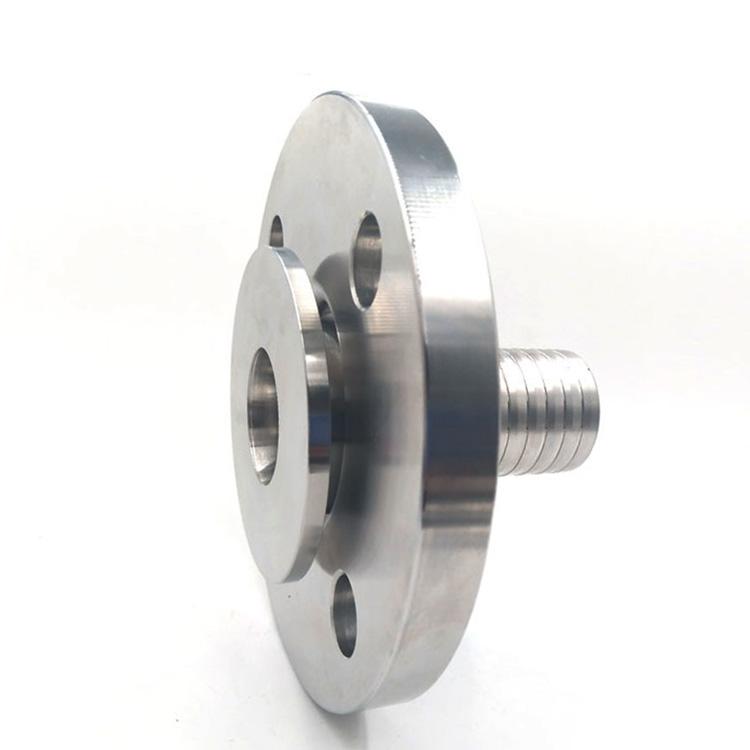 TYPE SLT - Swivel flange with toothed hose shank